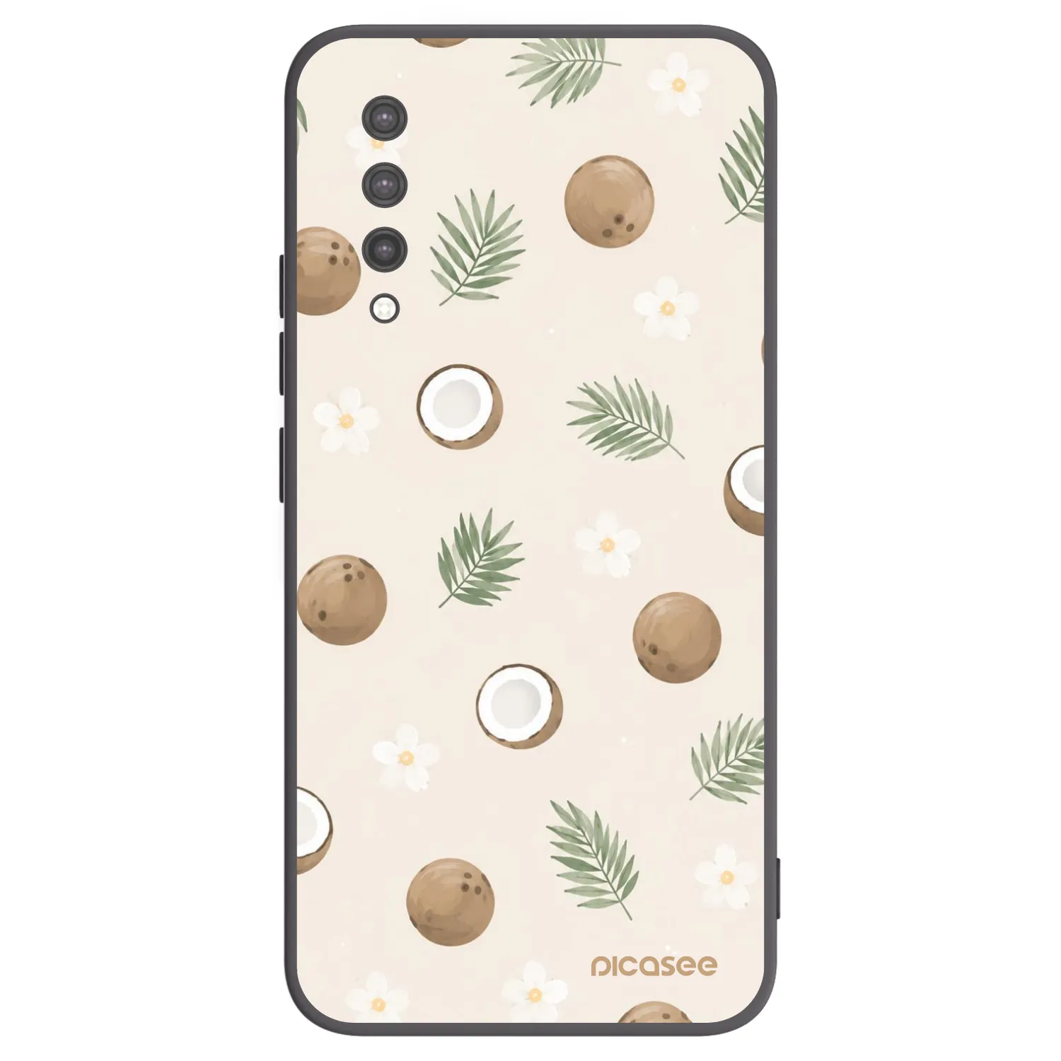 Picasee husă neagră din silicon pentru Xiaomi Mi 9 Lite - Coconut Breeze