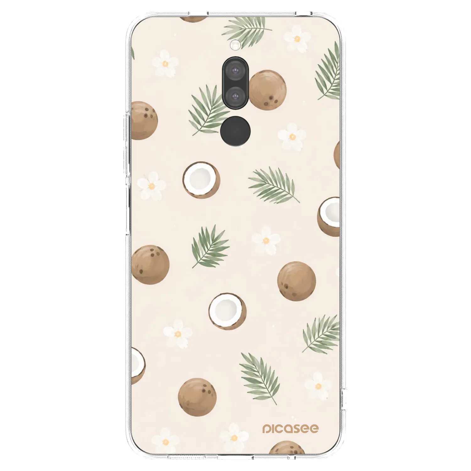 Picasee husă transparentă din silicon pentru Xiaomi Redmi 8 - Coconut Breeze