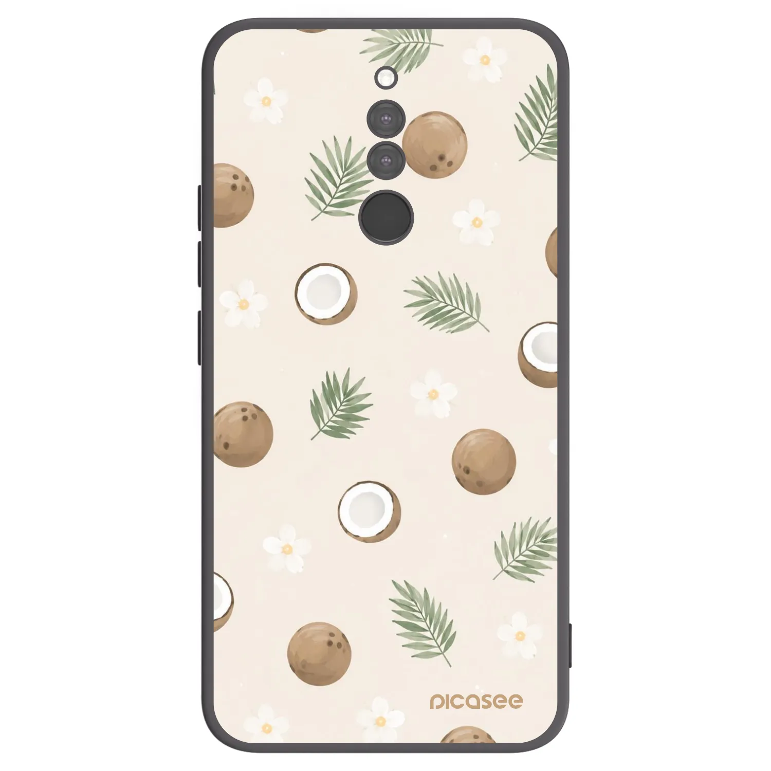 Picasee husă neagră din silicon pentru Xiaomi Redmi 8 - Coconut Breeze