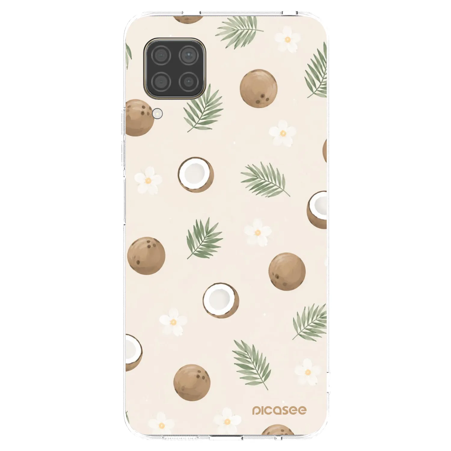 Picasee husă transparentă din silicon pentru Huawei P40 Lite - Coconut Breeze