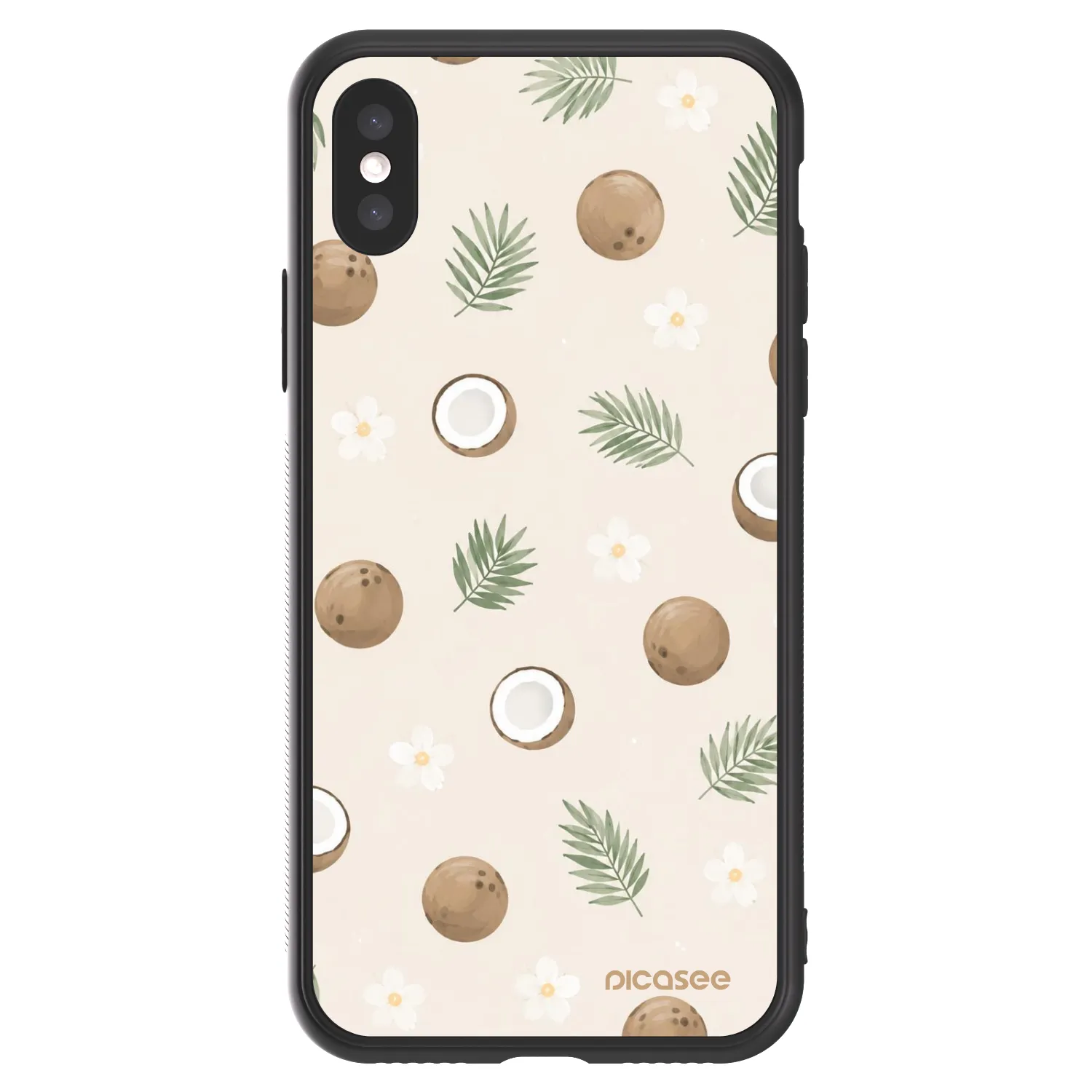 Picasee ULTIMATE CASE pentru Apple iPhone X/XS - Coconut Breeze
