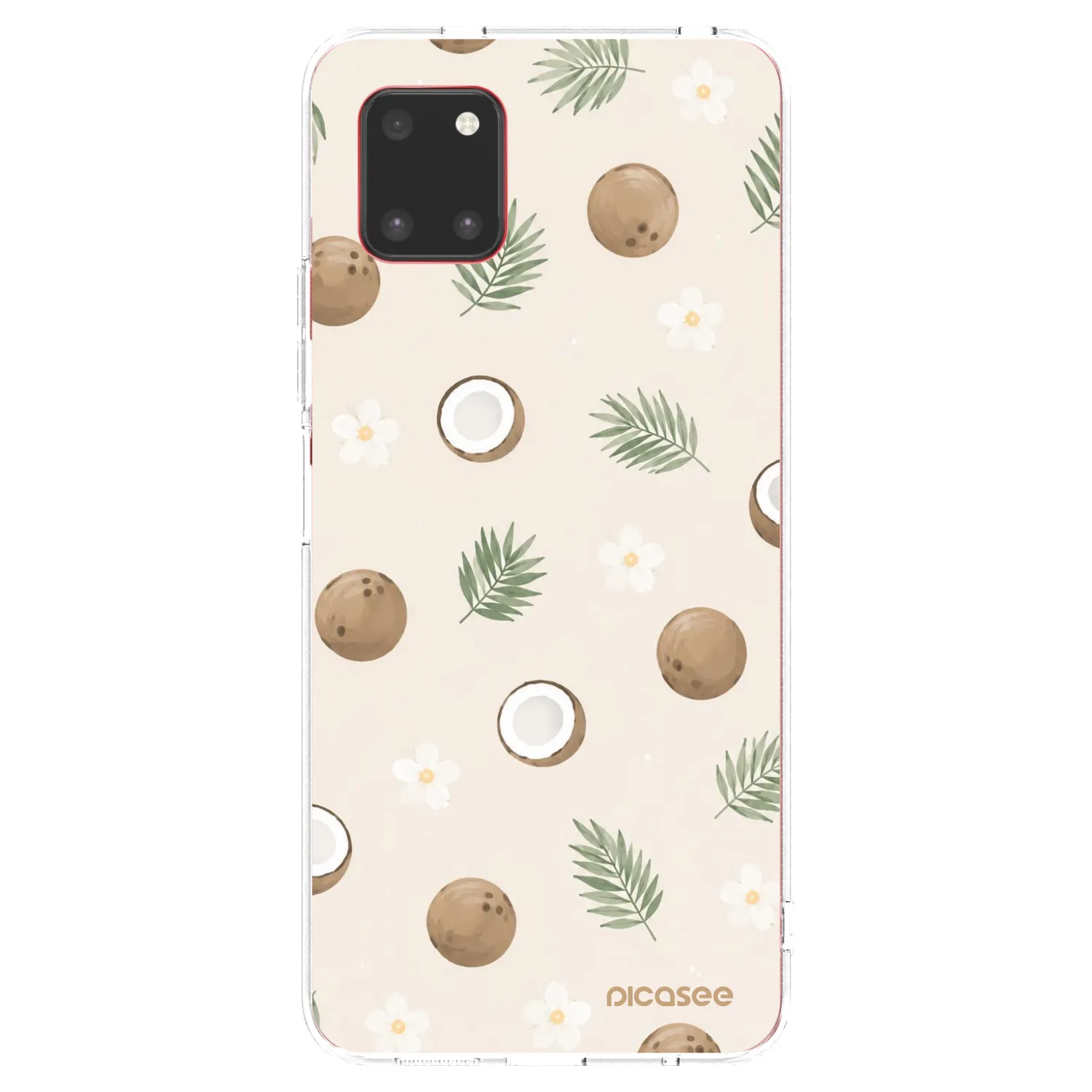 Picasee husă transparentă din silicon pentru Samsung Galaxy Note 10 Lite N770F - Coconut Breeze
