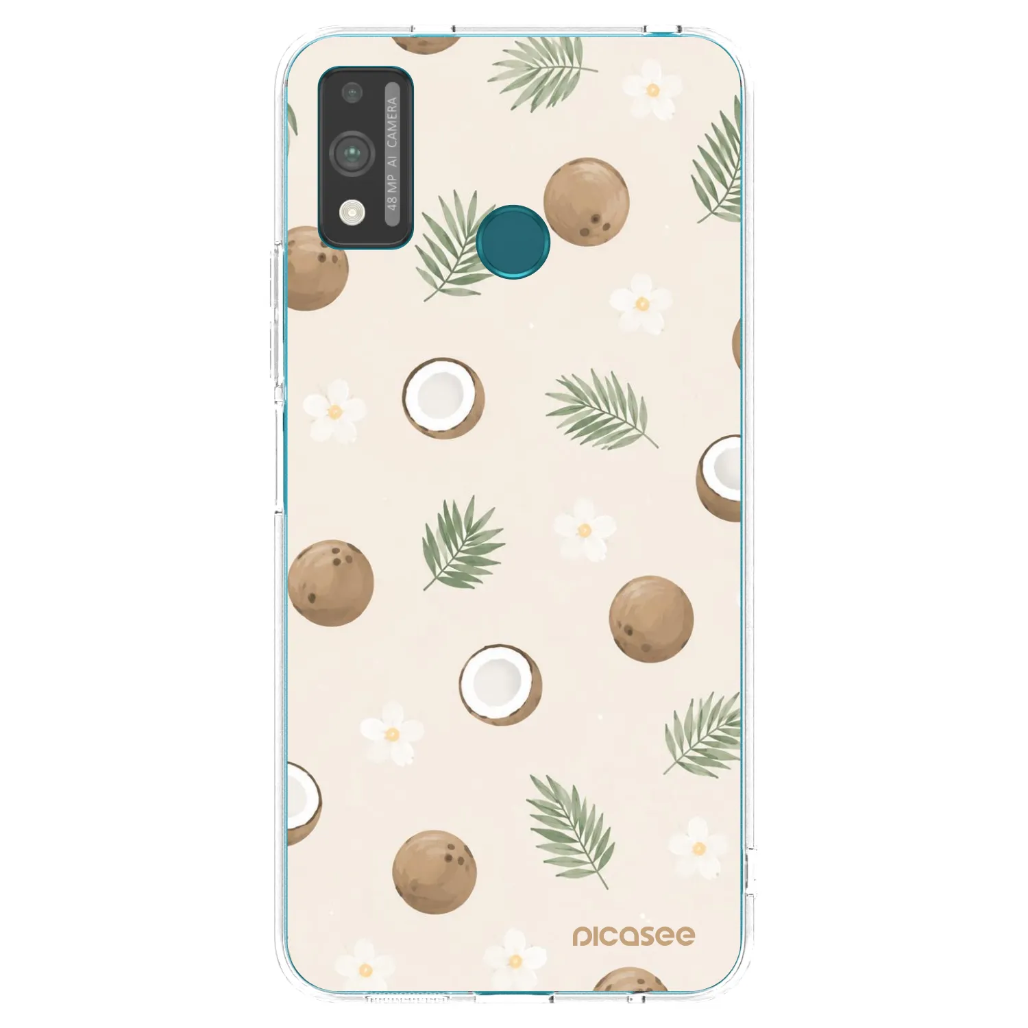 Picasee husă transparentă din silicon pentru Honor 9X Lite - Coconut Breeze