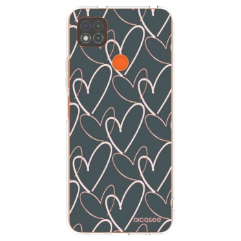 Picasee husă transparentă din silicon pentru Xiaomi Redmi 9C - Lots of love