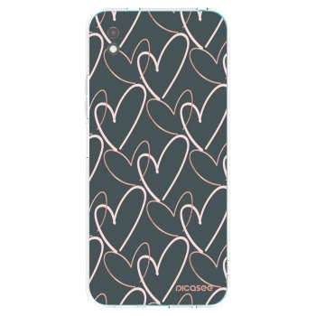 Picasee husă neagră din silicon pentru Xiaomi Redmi 9A - Lots of love