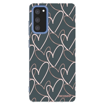 Picasee husă transparentă din silicon pentru Samsung Galaxy S20 FE - Lots of love