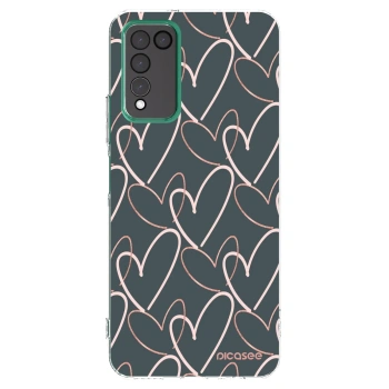 Picasee husă transparentă din silicon pentru Honor 10X Lite - Lots of love