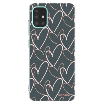 Picasee husă transparentă din silicon pentru Samsung Galaxy M31s - Lots of love
