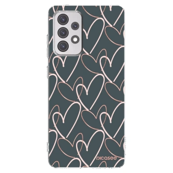 Picasee husă transparentă din silicon pentru Samsung Galaxy A52 5G A525F - Lots of love