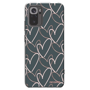 Picasee husă transparentă din silicon pentru Xiaomi Redmi Note 10S - Lots of love