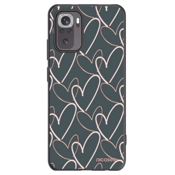 Picasee husă neagră din silicon pentru Xiaomi Redmi Note 10S - Lots of love