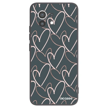 Picasee husă neagră din silicon pentru Xiaomi Mi 11 - Lots of love