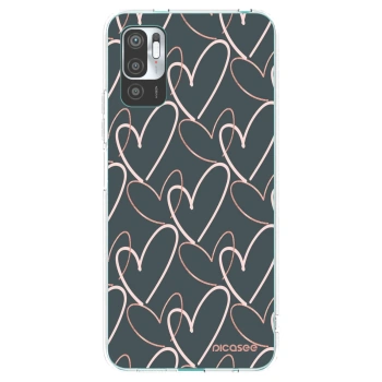 Picasee husă transparentă din silicon pentru Xiaomi Redmi Note 10 5G - Lots of love