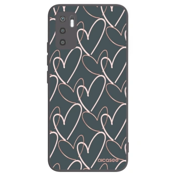 Picasee husă neagră din silicon pentru Xiaomi Redmi Note 10 5G - Lots of love