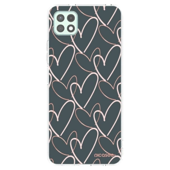 Picasee husă transparentă din silicon pentru Samsung Galaxy A22 A226B 5G - Lots of love