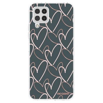 Picasee husă transparentă din silicon pentru Samsung Galaxy A22 A225F 4G - Lots of love