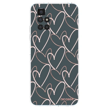 Picasee husă transparentă din silicon pentru Xiaomi Redmi 10 - Lots of love