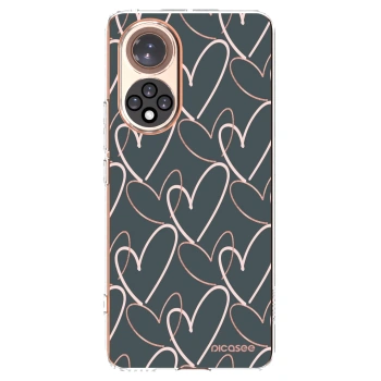 Picasee husă transparentă din silicon pentru Huawei Nova 9 - Lots of love