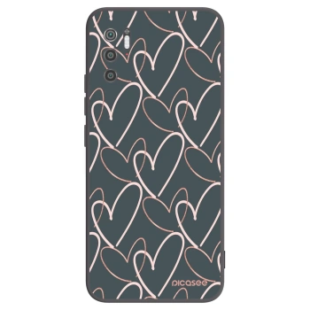 Picasee husă neagră din silicon pentru Xiaomi Poco M3 Pro 5G - Lots of love