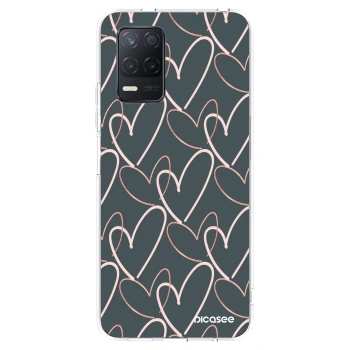 Picasee husă transparentă din silicon pentru Realme 8 5G - Lots of love