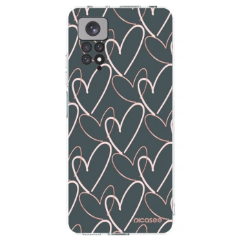 Picasee husă transparentă din silicon pentru Xiaomi Redmi Note 11 - Lots of love