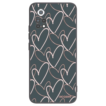 Picasee husă neagră din silicon pentru Xiaomi Poco X4 Pro 5G - Lots of love