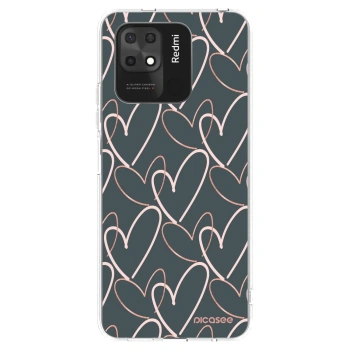 Picasee husă transparentă din silicon pentru Xiaomi Redmi 10C - Lots of love