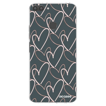 Picasee husă transparentă din silicon pentru Huawei P Smart - Lots of love
