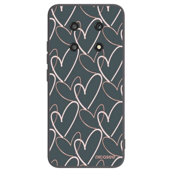 Picasee husă neagră din silicon pentru Honor Magic4 Lite 5G - Lots of love