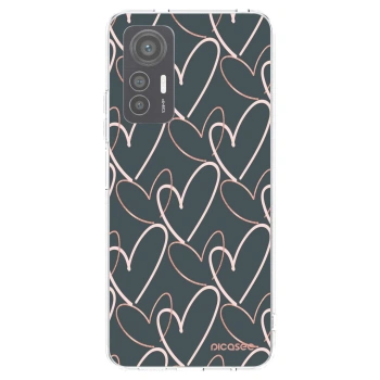 Picasee husă transparentă din silicon pentru Xiaomi 12 Lite - Lots of love