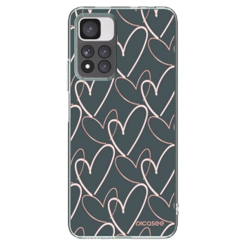 Picasee husă transparentă din silicon pentru Xiaomi Redmi Note 11 Pro+ 5G - Lots of love