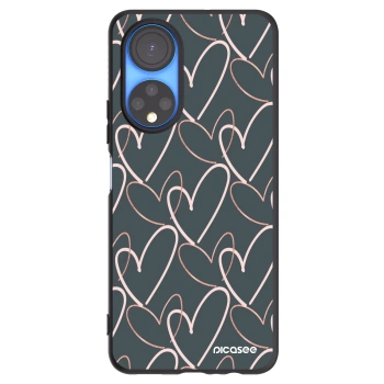 Picasee husă neagră din silicon pentru Honor X7 - Lots of love