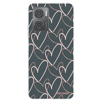 Picasee husă transparentă din silicon pentru Xiaomi Redmi 10 5G - Lots of love