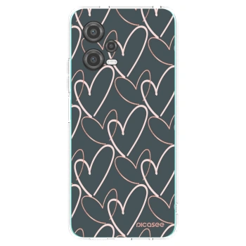 Picasee husă transparentă din silicon pentru Xiaomi Poco X5 - Lots of love