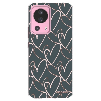 Picasee husă transparentă din silicon pentru Xiaomi 13 Lite - Lots of love