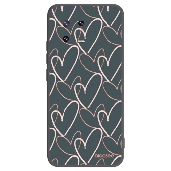 Picasee husă neagră din silicon pentru Xiaomi 13 Pro - Lots of love