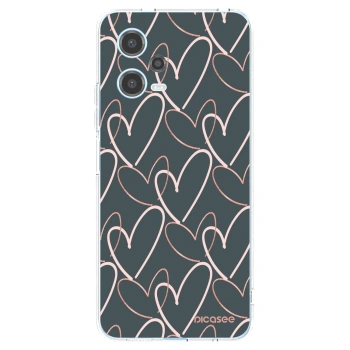 Picasee husă transparentă din silicon pentru Xiaomi Redmi Note 12 5G - Lots of love