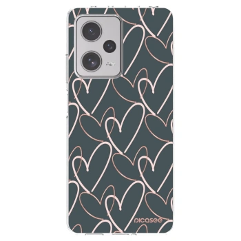 Picasee husă transparentă din silicon pentru Xiaomi Redmi Note 12 Pro+ 5G - Lots of love