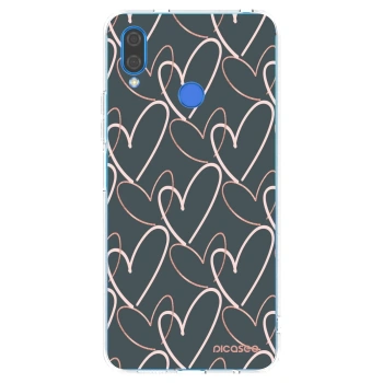 Picasee husă transparentă din silicon pentru Huawei Nova 3 - Lots of love