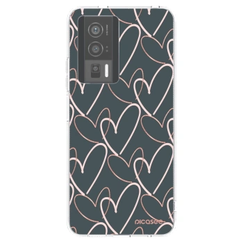 Picasee husă transparentă din silicon pentru Xiaomi Poco F5 Pro 5G - Lots of love