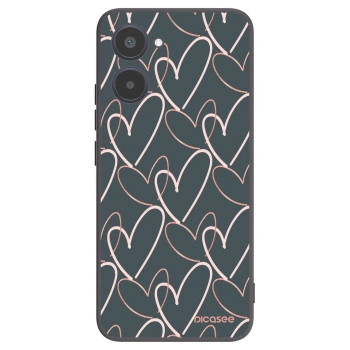Picasee husă neagră din silicon pentru Realme 10 4G - Lots of love