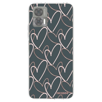 Picasee husă transparentă din silicon pentru Motorola Edge 30 Neo - Lots of love