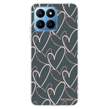 Picasee husă transparentă din silicon pentru Honor 70 Lite - Lots of love