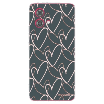Picasee husă transparentă din silicon pentru Motorola Moto G84 5G - Lots of love