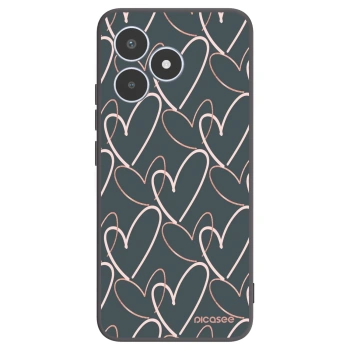 Picasee husă neagră din silicon pentru Realme C53 - Lots of love