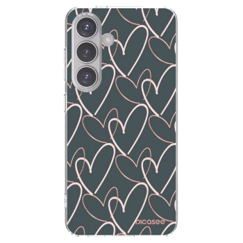 Picasee husă transparentă din silicon pentru Samsung Galaxy S24 S921B 5G - Lots of love