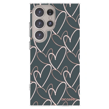 Picasee husă transparentă din silicon pentru Samsung Galaxy S24 Ultra S928B 5G - Lots of love