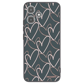 Picasee husă neagră din silicon pentru Xiaomi Redmi 12 5G - Lots of love