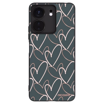 Picasee husă neagră din silicon pentru Xiaomi Redmi 13C 4G - Lots of love