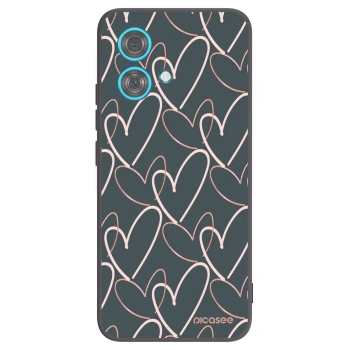 Picasee husă neagră din silicon pentru Motorola Edge 40 Neo - Lots of love